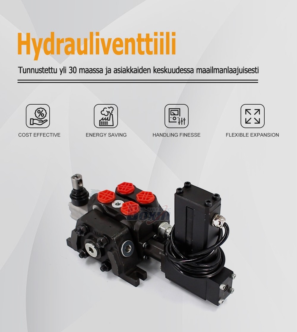 High Performance DCV60 Electric Motor Sectional Directional Valve